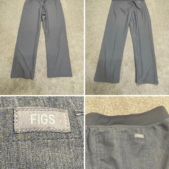 Figs technical collection womens scrub pants sz XXLARGE gray healthcareworkers - Picture 1 of 12